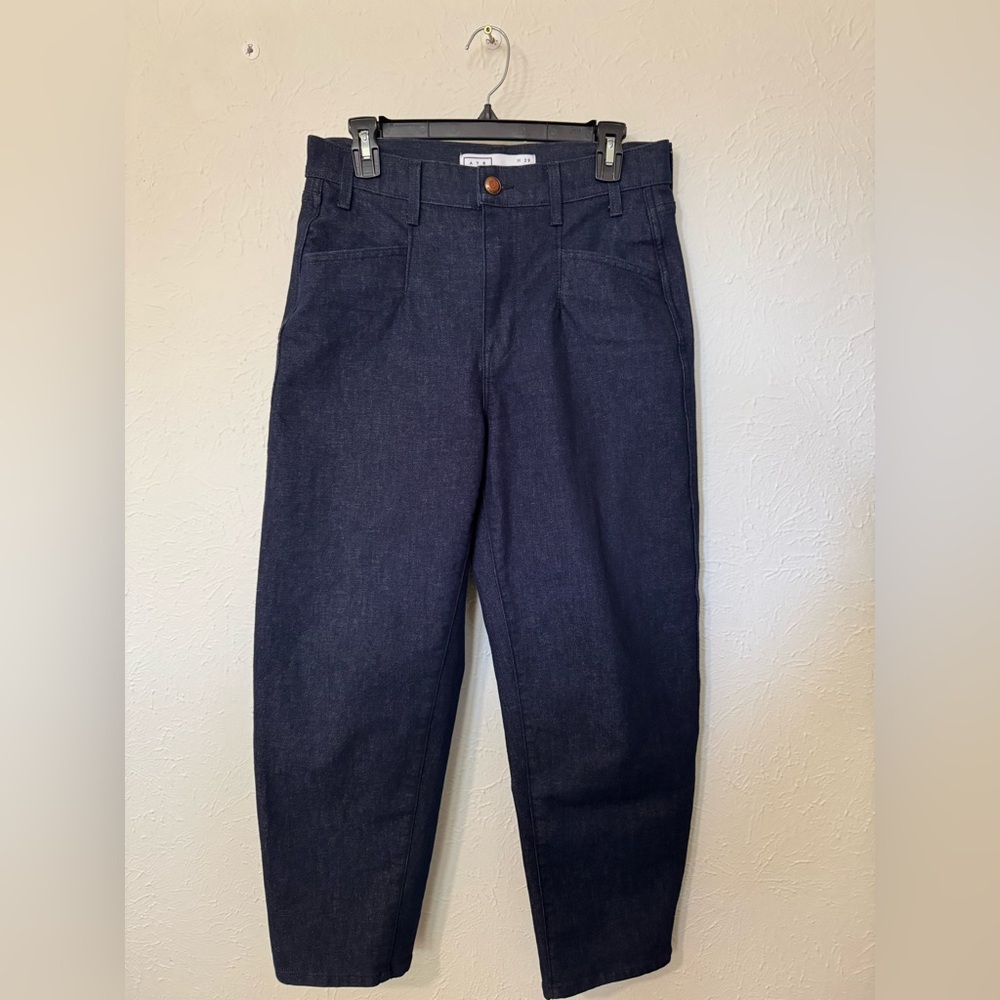 AYR Dark Indigo Cropped Ankle Jeans
Purchased but never worn